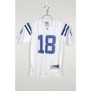 08' Reebok NFL Equipment Colts Manning #18 Football Jersey